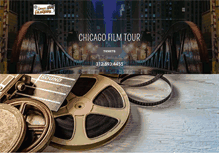 Tablet Screenshot of chicagofilmtour.com